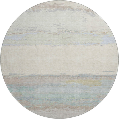 Dalyn Trevi TV8 Ivory Rug round rug