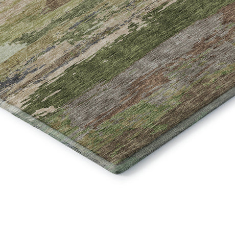 Dalyn Trevi TV8 Olive Rug corner detail