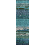 Dalyn Trevi TV8 Teal Rug runner rug