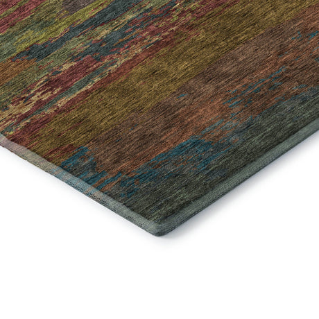 Dalyn Trevi TV8 Terracotta Rug corner detail