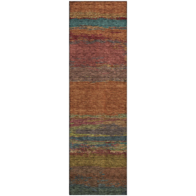 Dalyn Trevi TV8 Terracotta Rug runner rug