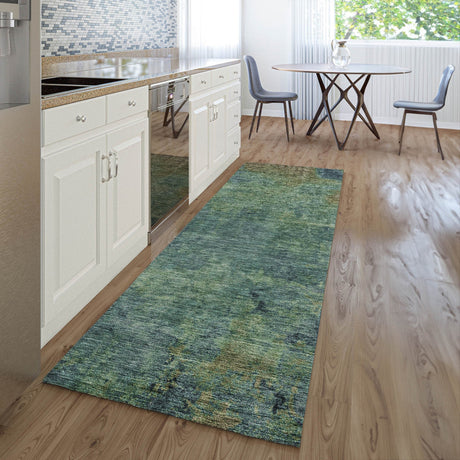 Dalyn Trevi TV9 Blue Rug shown in a room