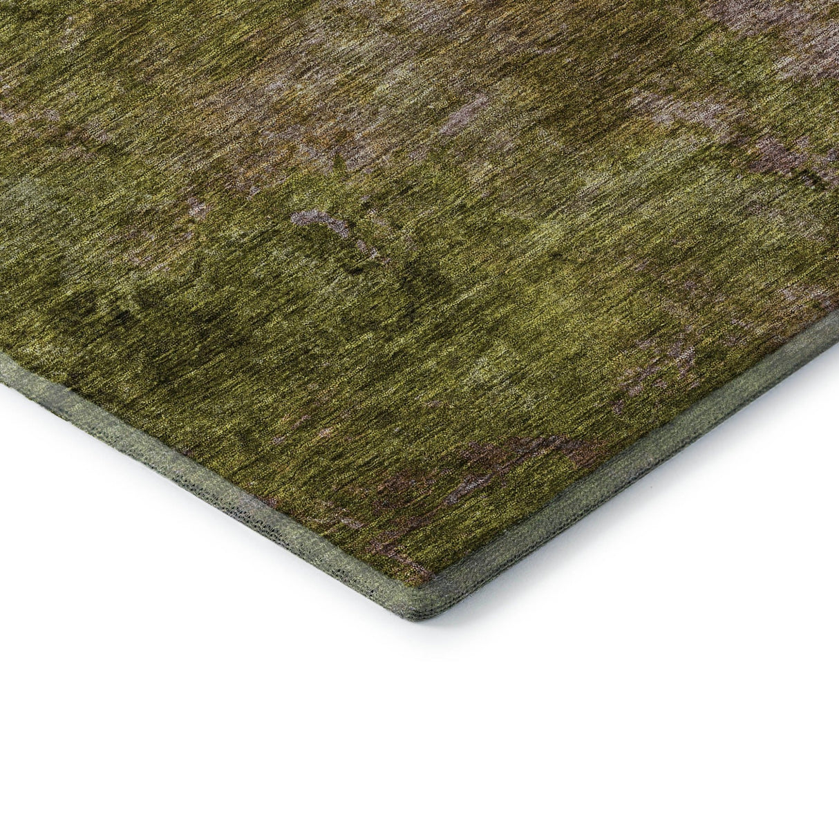 Dalyn Trevi TV9 Green Rug corner detail