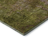 Dalyn Trevi TV9 Green Rug corner detail