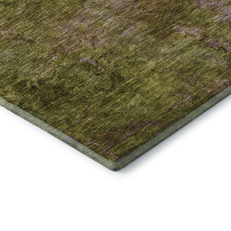 Dalyn Trevi TV9 Green Rug corner detail