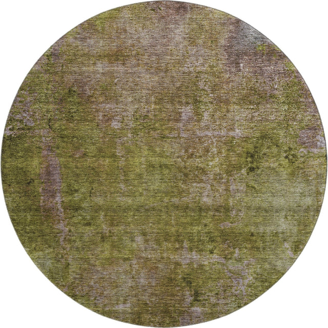 Dalyn Trevi TV9 Green Rug round rug