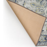 Dalyn Tuscany TU1 Silver Rug backing detail
