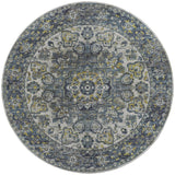 Dalyn Tuscany TU1 Silver Rug round rug