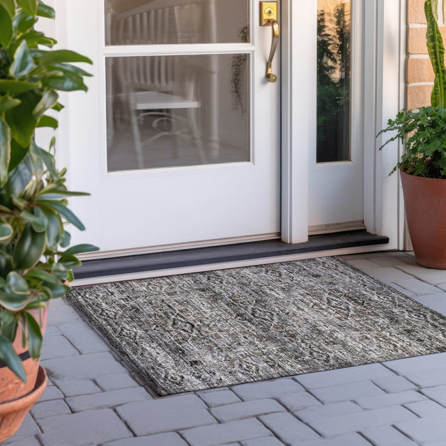 Dalyn Tuscany TU10 Gray Rug outdoor lifestyle image