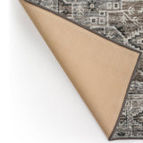 Dalyn Tuscany TU10 Gray Rug backing detail
