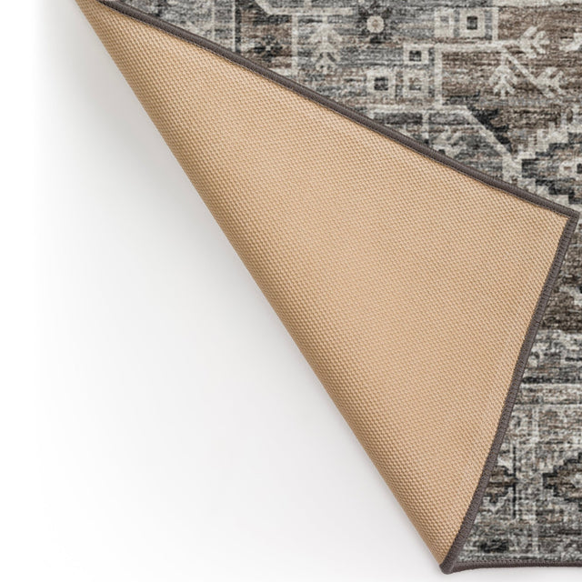 Dalyn Tuscany TU10 Gray Rug backing detail