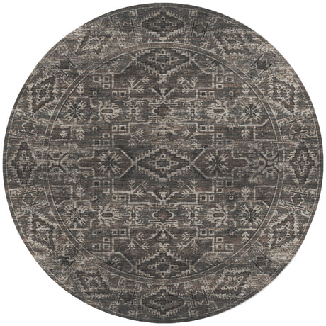 Dalyn Tuscany TU10 Gray Rug round rug