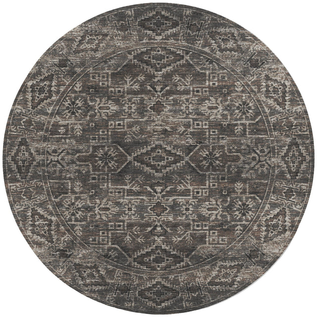 Dalyn Tuscany TU10 Gray Rug round rug