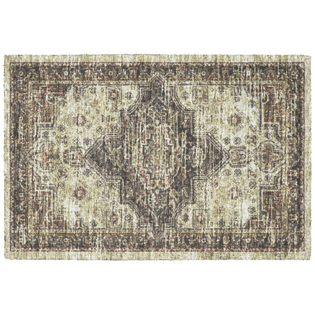 Dalyn Tuscany TU11 Beige Rug rectangular rug