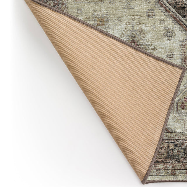 Dalyn Tuscany TU11 Beige Rug backing detail
