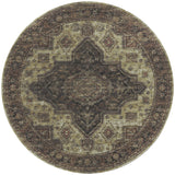 Dalyn Tuscany TU11 Beige Rug round rug