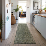 Dalyn Tuscany TU12 Green Rug shown in a room
