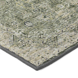 Dalyn Tuscany TU12 Green Rug corner detail