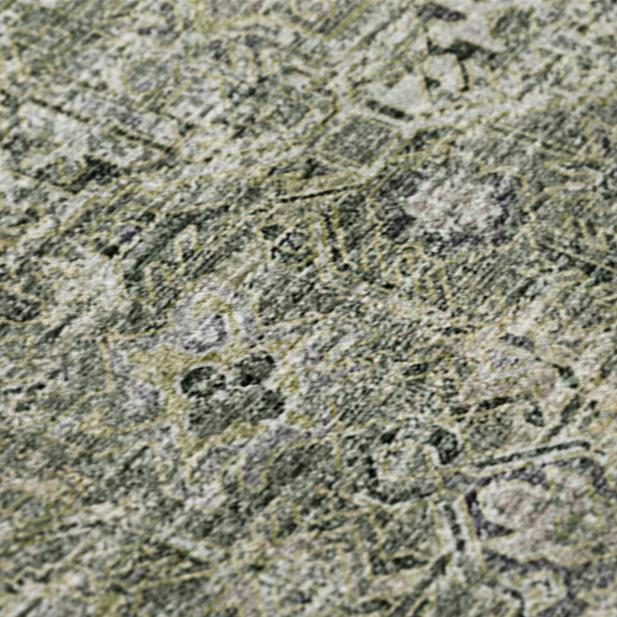 Dalyn Tuscany TU12 Green Rug color swatch