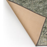 Dalyn Tuscany TU12 Green Rug backing detail