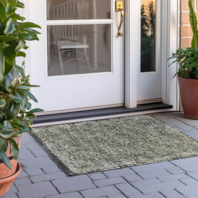Dalyn Tuscany TU12 Green Rug outdoor lifestyle image