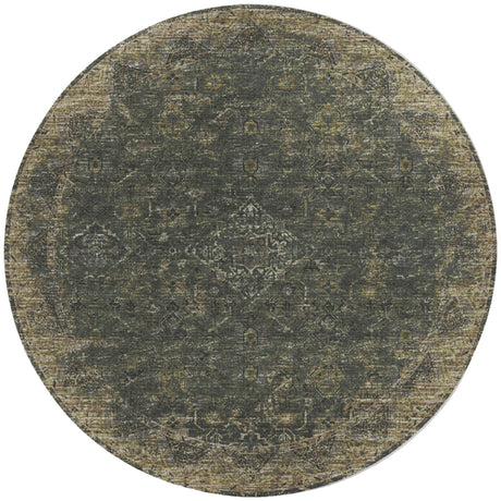 Dalyn Tuscany TU12 Green Rug round rug