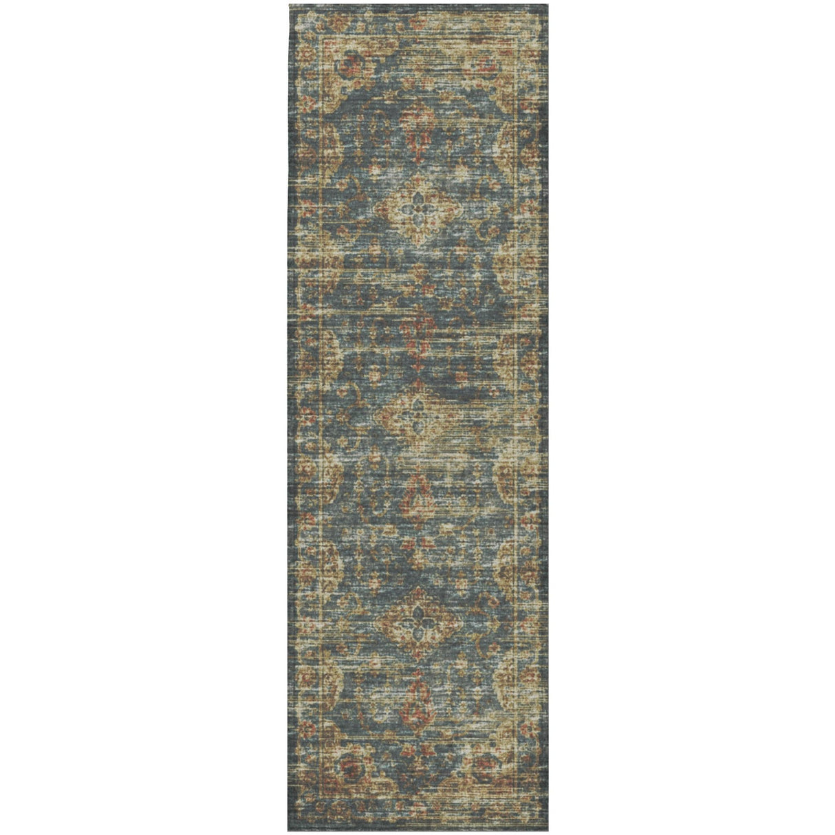 Dalyn Tuscany TU13 Teal Rug runner rug