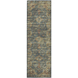 Dalyn Tuscany TU13 Teal Rug runner rug