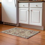 Dalyn Tuscany TU14 Paprika Rug shown in a room