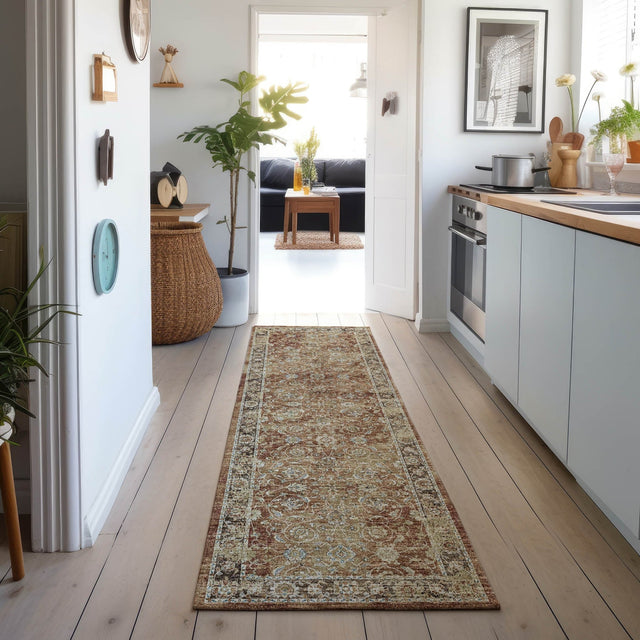 Dalyn Tuscany TU14 Paprika Rug shown in a room