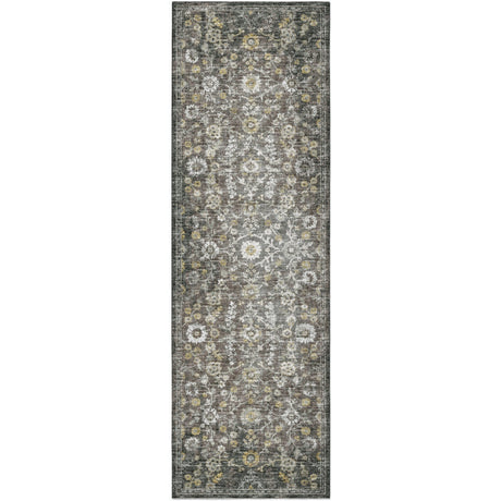Dalyn Tuscany TU2 Gray Rug runner rug