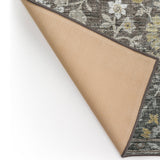 Dalyn Tuscany TU2 Gray Rug backing detail