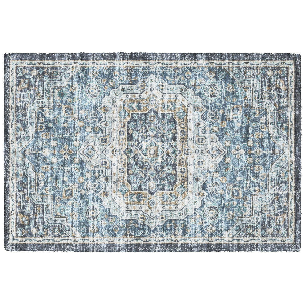 Dalyn Tuscany TU4 Blue Rug rectangular rug