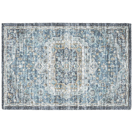 Dalyn Tuscany TU4 Blue Rug rectangular rug