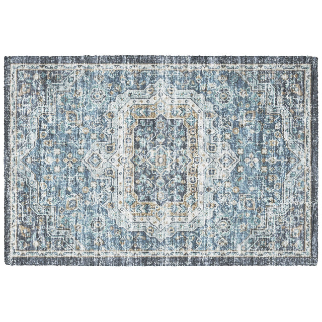 Dalyn Tuscany TU4 Blue Rug rectangular rug