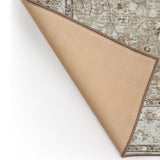 Dalyn Tuscany TU5 Taupe Rug backing detail