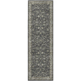 Dalyn Tuscany TU6 Charcoal Rug runner rug