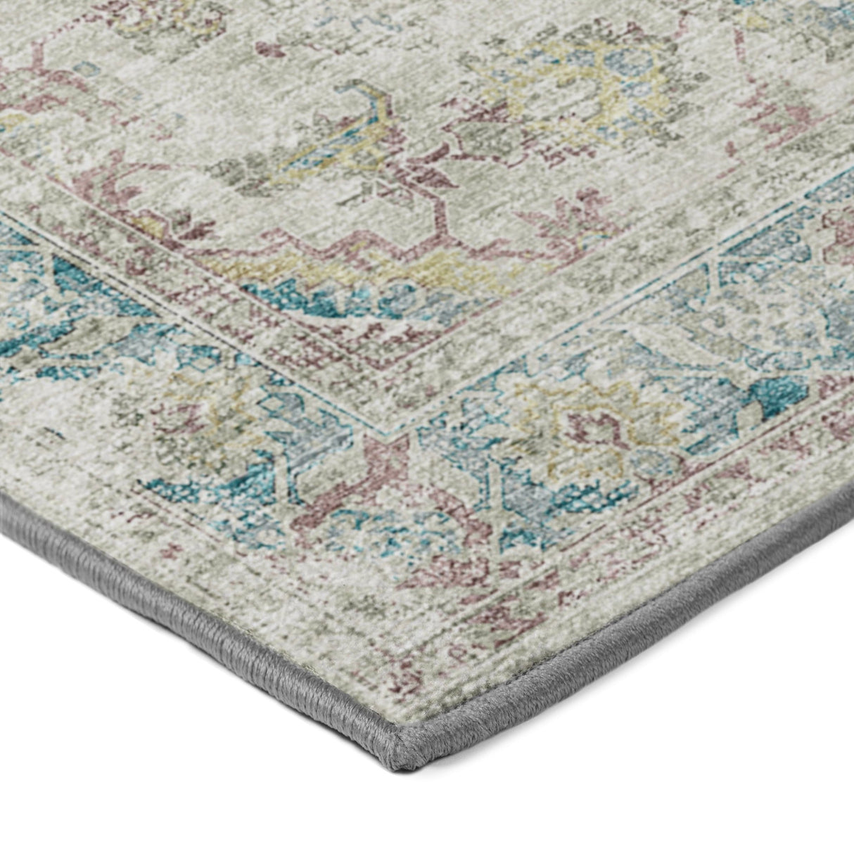 Dalyn Tuscany TU7 Linen Rug corner detail