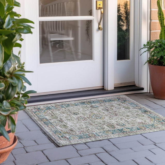 Dalyn Tuscany TU7 Linen Rug outdoor lifestyle image