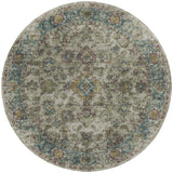 Dalyn Tuscany TU7 Linen Rug round rug