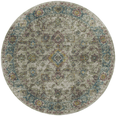 Dalyn Tuscany TU7 Linen Rug round rug