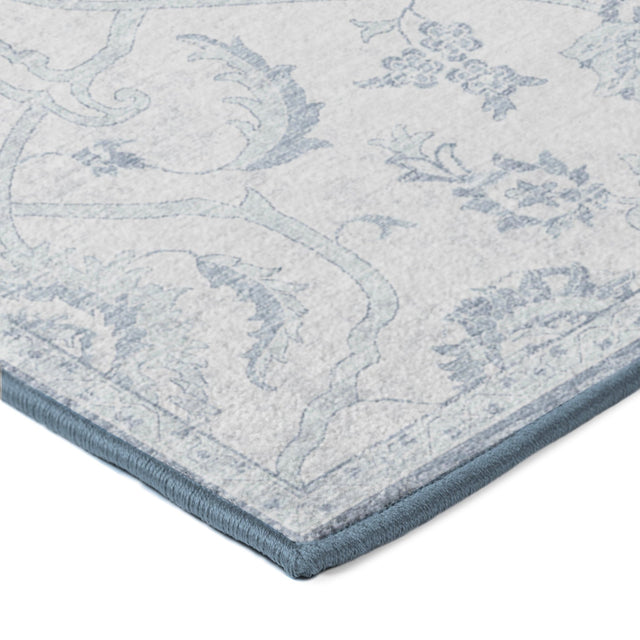 Dalyn Tuscany TU8 Denim Rug corner detail