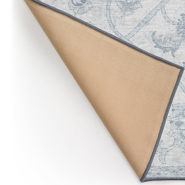 Dalyn Tuscany TU8 Denim Rug backing detail