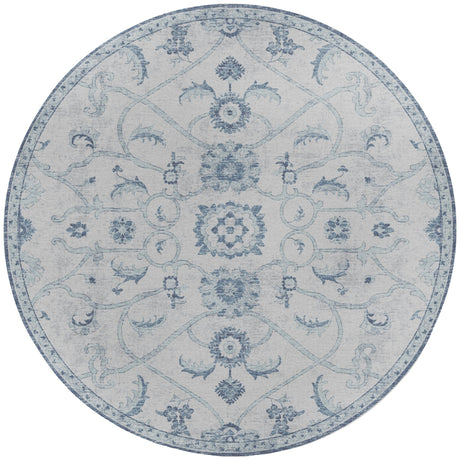 Dalyn Tuscany TU8 Denim Rug round rug