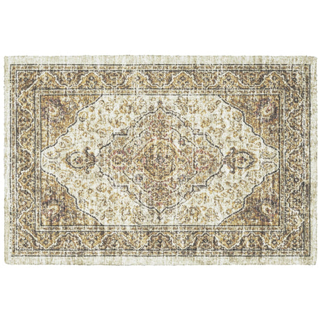 Dalyn Tuscany TU9 Gold Rug rectangular rug
