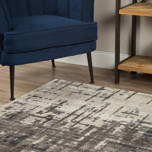 Dalyn Upton Up1 Pewter Rug.