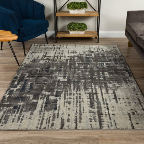 Dalyn Upton Up1 Pewter Rug.