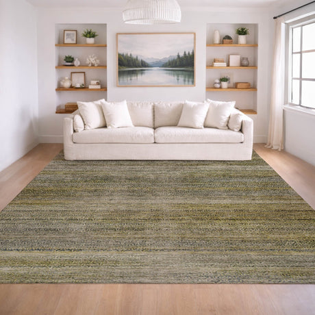 Dalyn Vico VC1 Aloe Rug shown in a room