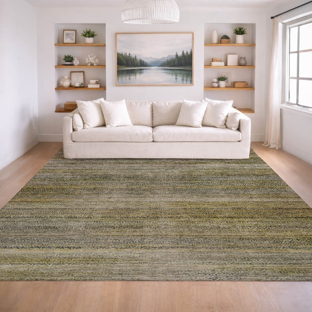 Dalyn Vico VC1 Aloe Rug shown in a room