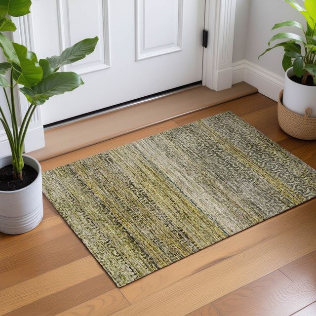 Dalyn Vico VC1 Aloe Rug shown in a room